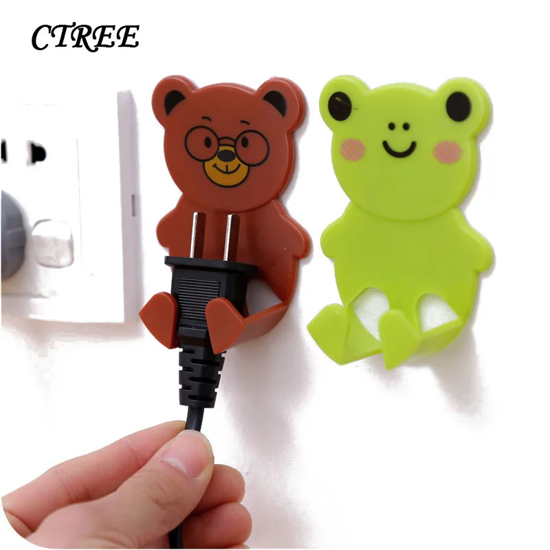CTREE 2Pcs Bear/Panda Electric Wire Plug Storage Rack Hanger Decorative Frame Key Rring Wall Hanging Socket Kitchen Storage C807
CTREE 2Pcs Bear/Panda Electric Wire Plug Storage Rack Hanger Decorative Frame Key Rring Wall Hanging Socket Kitchen Storage C807