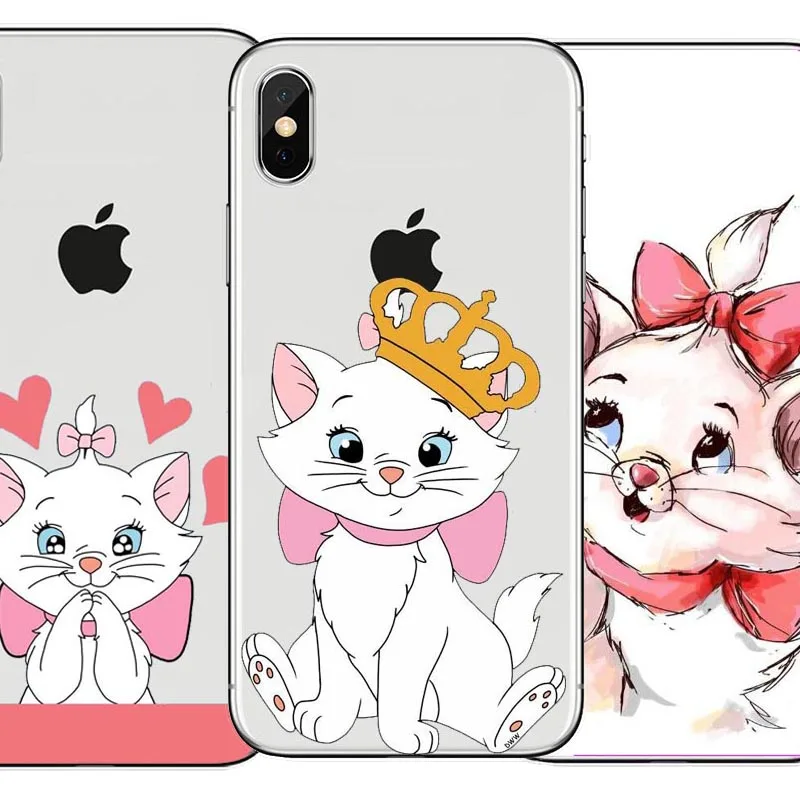 Fashion Case Cover Clear Soft silicone Plastic for iPhone XS8 8Plus 7 7Plus 6 6s Plus XR SE cartoon AristoCats Marie cats Case
Fashion Case Cover Clear Soft silicone Plastic for iPhone XS8 8Plus 7 7Plus 6 6s Plus XR SE cartoon AristoCats Marie cats Case