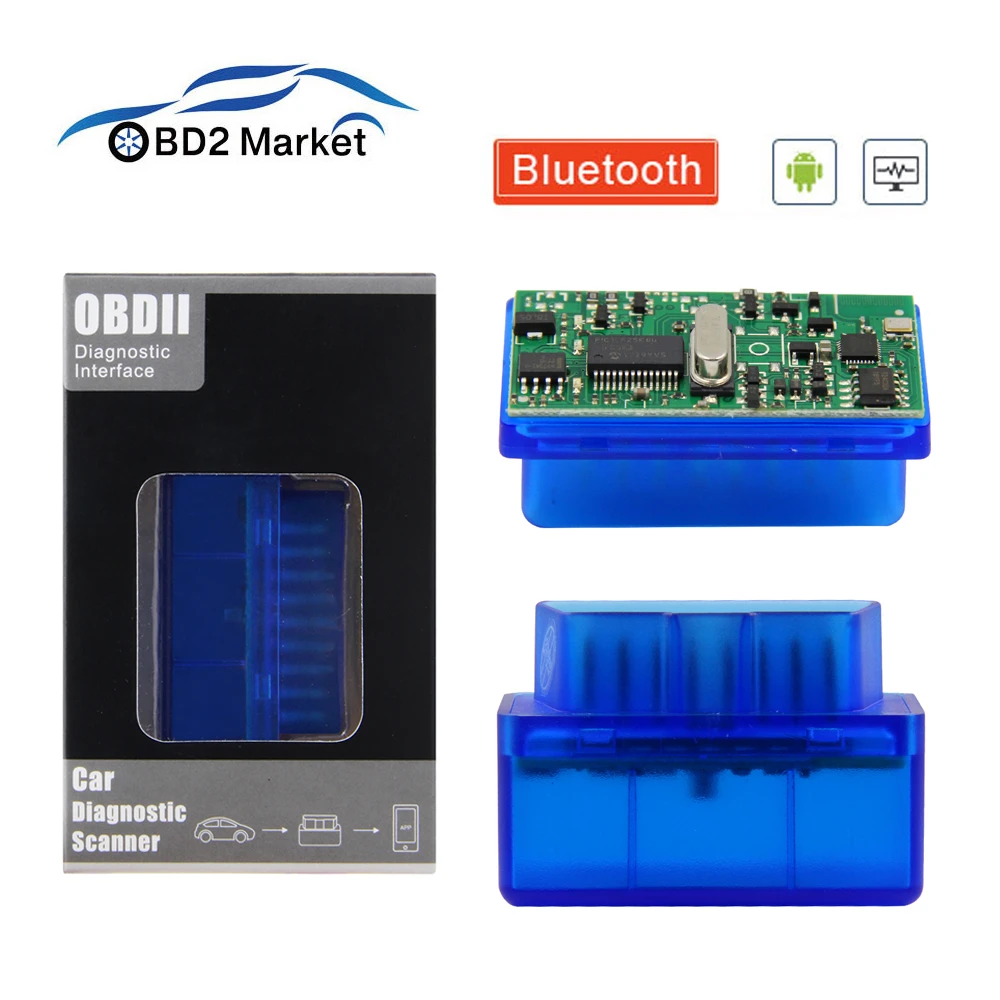 ELM327 V1.5 PIC18F25K80 Bluetooth OBD2 Scanner Diagnostic adapter ELM 327 v1.5 OBD OBDII Code reader scan-tool cheap products
ELM327 V1.5 PIC18F25K80 Bluetooth OBD2 Scanner Diagnostic adapter ELM 327 v1.5 OBD OBDII Code reader scan-tool cheap products