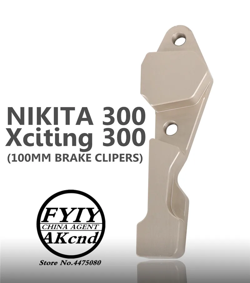 Motorcyele Aluminium alloy brake caliper bracket For NIKITA 300 XCITING 300 ABS 100mm brake caliper bracket
Motorcyele Aluminium alloy brake caliper bracket For NIKITA 300 XCITING 300 ABS 100mm brake caliper bracket