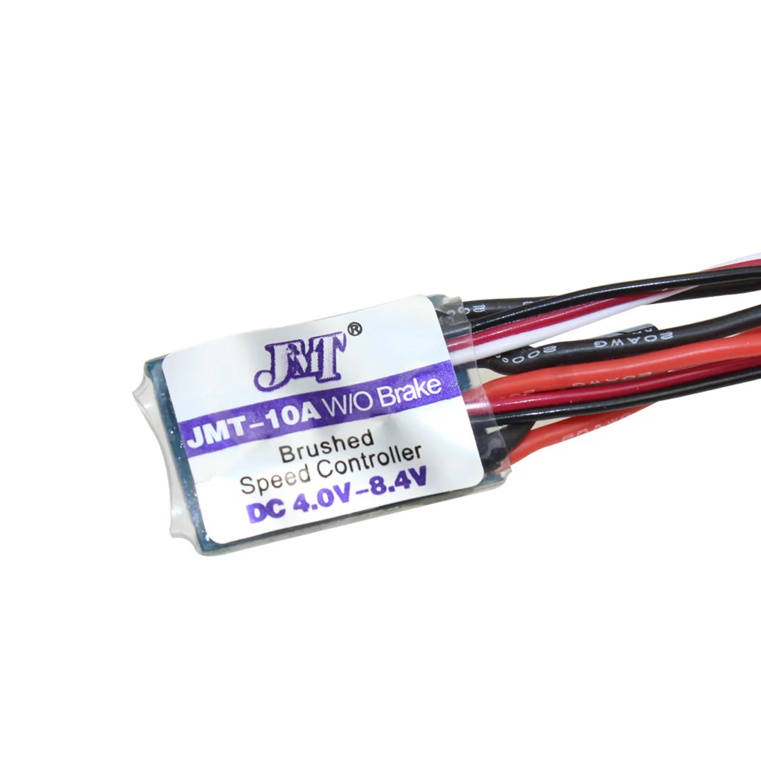 JMT High Quality RC Car 10A Brushed ESC Two Way Motor Speed Controller No/With Brake for 1/16 1/18 1/24 Car Boat Tank F17782/3
JMT High Quality RC Car 10A Brushed ESC Two Way Motor Speed Controller No/With Brake for 1/16 1/18 1/24 Car Boat Tank F17782/3