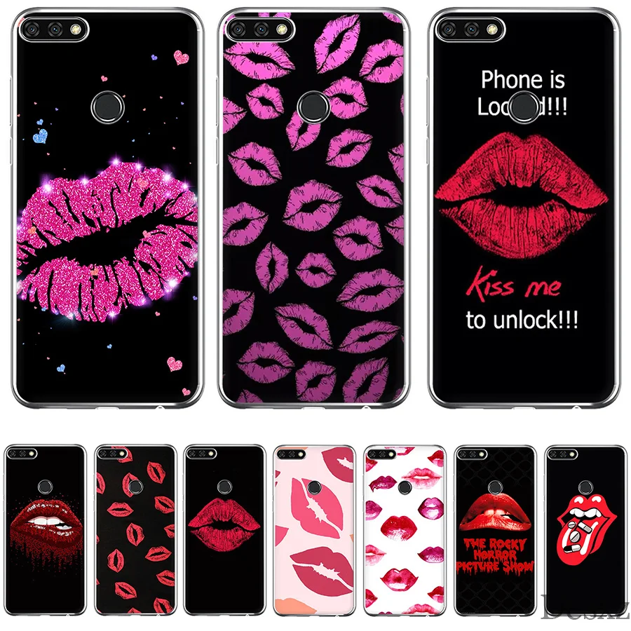 Soft Tpu Phone Case Kiss Me Lips Lipstick Rouge Cover For Huawei Honor Honor 6A 7A 7X 7C 8X 8 9 10 Lite Shell
Soft Tpu Phone Case Kiss Me Lips Lipstick Rouge Cover For Huawei Honor Honor 6A 7A 7X 7C 8X 8 9 10 Lite Shell