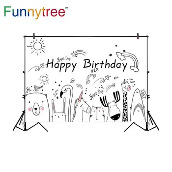 Funnytree photography background black and white animal flamingo cute rainbow sunny birthday party backdrop photocall photo prop
Funnytree photography background black and white animal flamingo cute rainbow sunny birthday party backdrop photocall photo prop