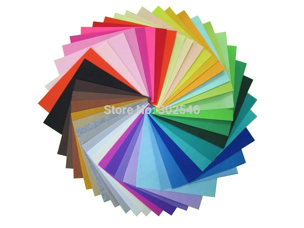 2015 New Nonwoven Fabric 1mm Thickness Polyester Felt Fabric For Sewing DIY Felt Hat Bags Dolls 40Pics/Lot 30*30cm Ft-40
2015 New Nonwoven Fabric 1mm Thickness Polyester Felt Fabric For Sewing DIY Felt Hat Bags Dolls 40Pics/Lot 30*30cm Ft-40