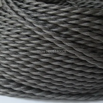 10 meters 2 x 0.75mm2 Grey Vintage Twisted Electrical Wire Textile Cable Vintage Lamp Cord Pendant Light Lamp Wire
10 meters 2 x 0.75mm2 Grey Vintage Twisted Electrical Wire Textile Cable Vintage Lamp Cord Pendant Light Lamp Wire
