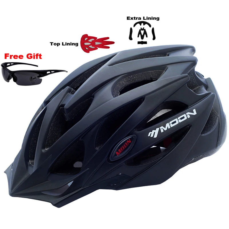 Image 2014 MOON Bicycle Helmet 21 Air Vents Cycling Helmet Ultralight and Integrally molded Bike Helmet Road Mountain Helmet (TK 01)