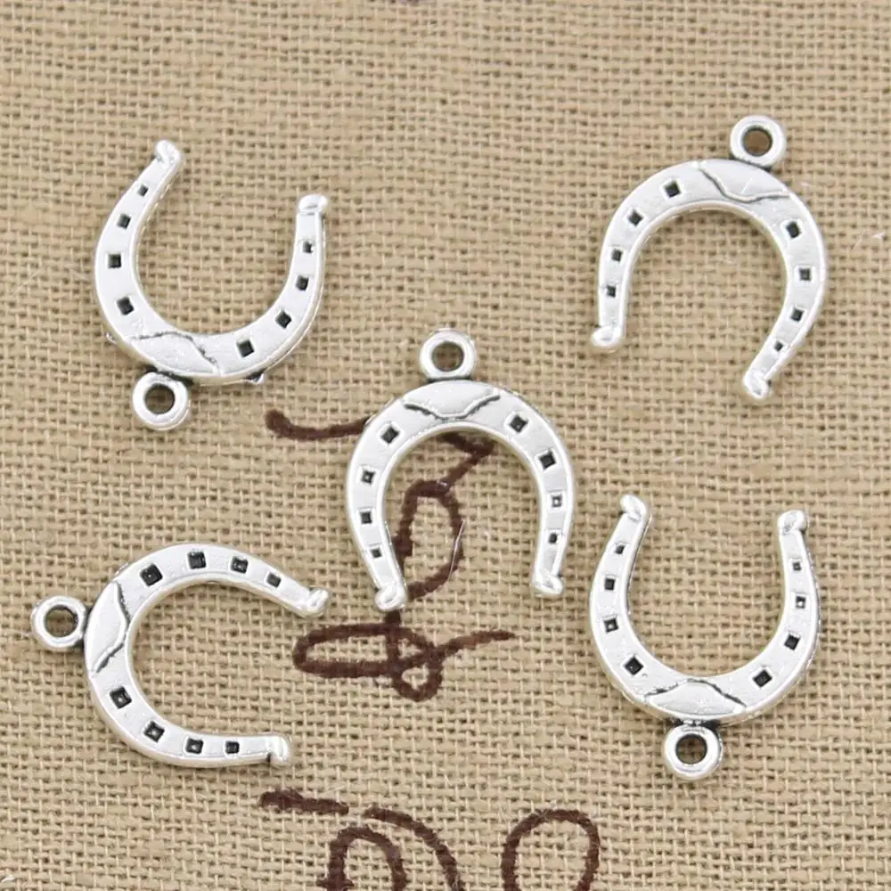 50pcs Charms lucky horseshoe horse 16x13mm Antique Silver Bronze Plated Pendants Making DIY Handmade Tibetan Jewelry
50pcs Charms lucky horseshoe horse 16x13mm Antique Silver Bronze Plated Pendants Making DIY Handmade Tibetan Jewelry