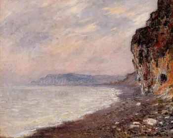 High quality Oil painting Canvas Reproductions Cliffs at Pourville in the Fog (1882) by Claude Monet hand painted
High quality Oil painting Canvas Reproductions Cliffs at Pourville in the Fog (1882) by Claude Monet hand painted