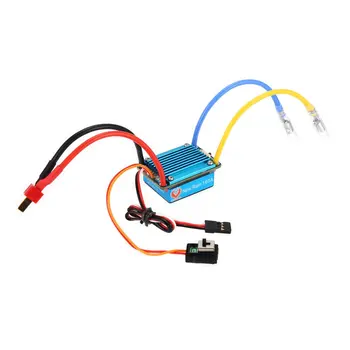 Waterproof Brushed ESC 160A 3S with 5V 1A BEC T-Plug/XT60 -Plug For 1/12 RC Car Multiple Protection Bidirectional Operation Mode
Waterproof Brushed ESC 160A 3S with 5V 1A BEC T-Plug/XT60 -Plug For 1/12 RC Car Multiple Protection Bidirectional Operation Mode