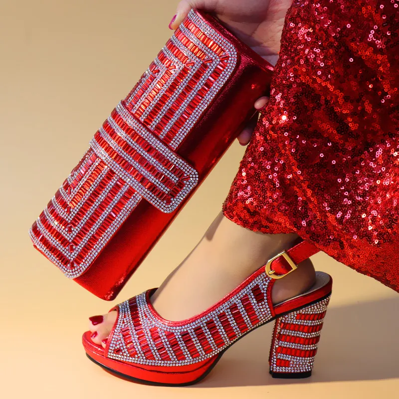 New Arrival Red Color African Matching Shoes and Bags Italian In Women Matching Shoes and Bag Set In Heels Women Shoes and Bag
New Arrival Red Color African Matching Shoes and Bags Italian In Women Matching Shoes and Bag Set In Heels Women Shoes and Bag