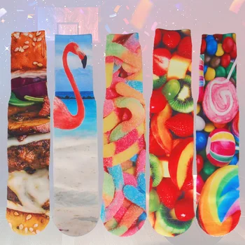3D Printing Sporty Compression Socks for Men Fish Cat Flamingo Candy Hamburger Printed Thickened towel bottom Novelty Sock
3D Printing Sporty Compression Socks for Men Fish Cat Flamingo Candy Hamburger Printed Thickened towel bottom Novelty Sock