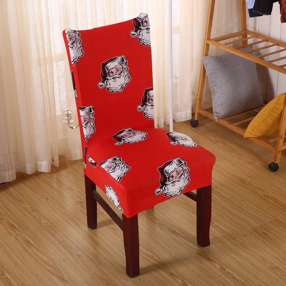 Christmas Stretch Spandex Polyester Red Color Chair Cover Xmas Santa Claus Seat Protector Covers Home Decor Dining Chair Case
Christmas Stretch Spandex Polyester Red Color Chair Cover Xmas Santa Claus Seat Protector Covers Home Decor Dining Chair Case