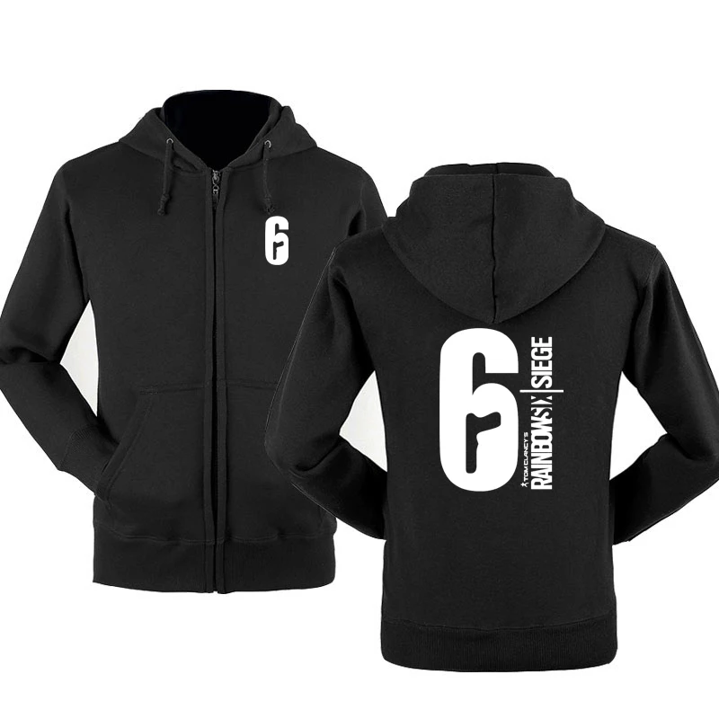 Rainbow six siege Sweatshirt Hoodies Men Hoody Spring Autumn Fleece Cotton Zipper Jacket Hoodie Hip Hop Harajuku Male Clothing
Rainbow six siege Sweatshirt Hoodies Men Hoody Spring Autumn Fleece Cotton Zipper Jacket Hoodie Hip Hop Harajuku Male Clothing