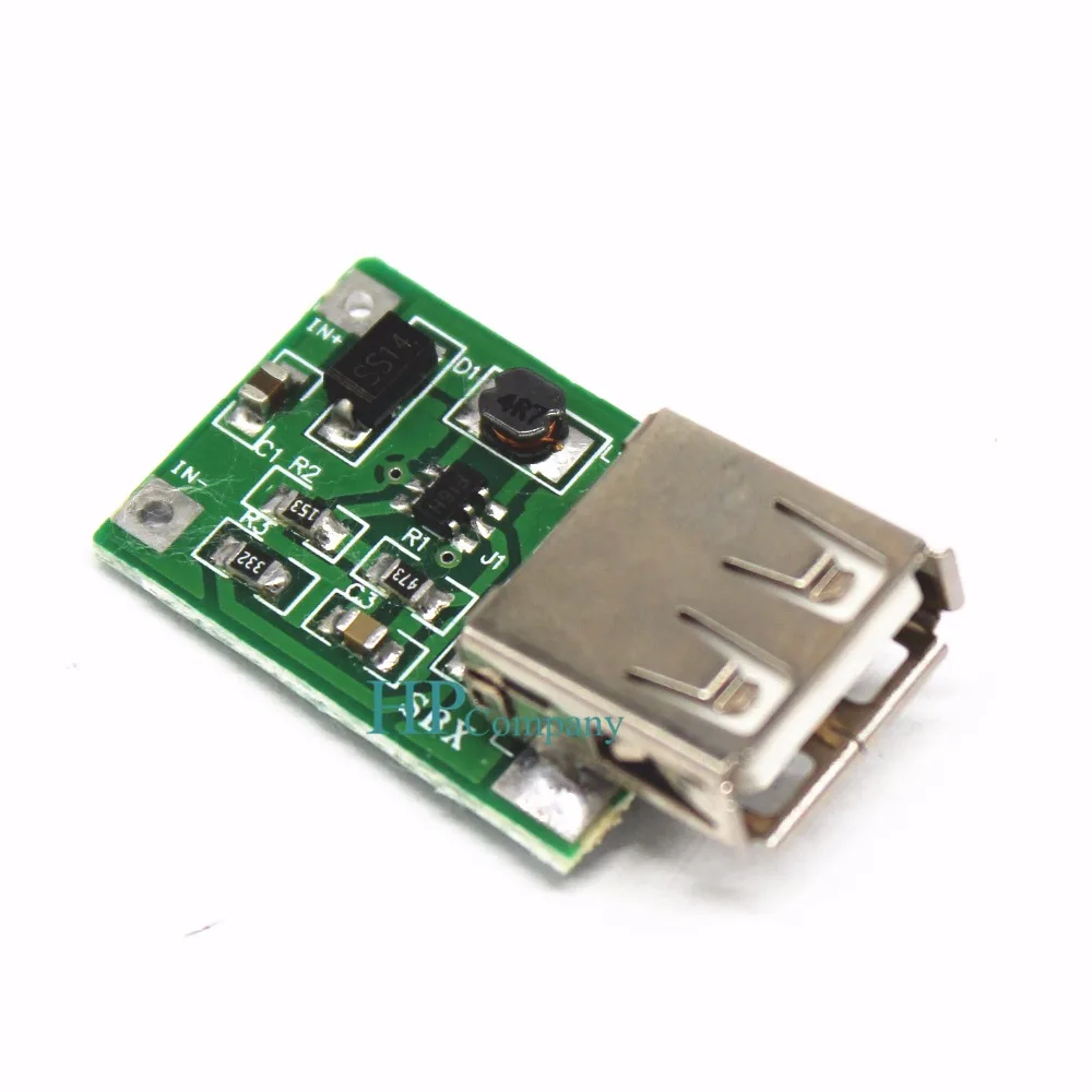 1 шт. 0.9в ~ 5В до 600мА USB выходное зарядное устройство Повышающий Модуль питания мини