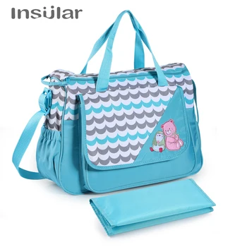 Insular Brand Fashion Baby Diaper Bag Multifunctional Nappy Bags Cute Mommy Changing Bag Mummy Stroller Bags High Quality
Insular Brand Fashion Baby Diaper Bag Multifunctional Nappy Bags Cute Mommy Changing Bag Mummy Stroller Bags High Quality