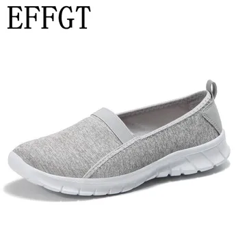 EFFGT Fashion 2019 Casual Shoes Woman Comfortable Breathable Mesh Flats Female espadrilles ladies Sneakers Women shoes
EFFGT Fashion 2019 Casual Shoes Woman Comfortable Breathable Mesh Flats Female espadrilles ladies Sneakers Women shoes
