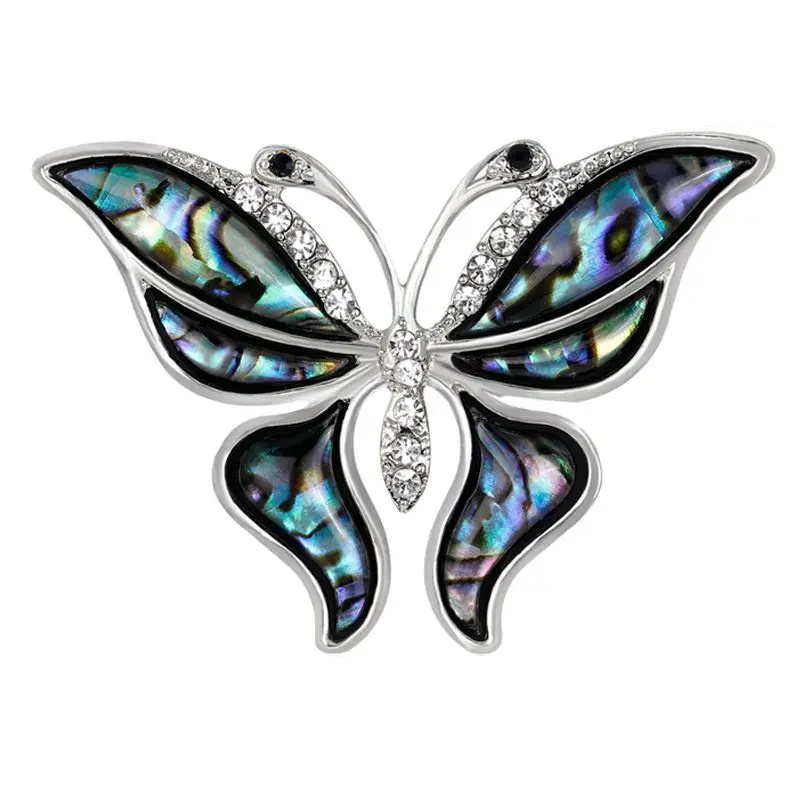 Shell Butterfly Brooches Alloy Insect Animal Women Suits Dress Banquet Brooch Pins
Shell Butterfly Brooches Alloy Insect Animal Women Suits Dress Banquet Brooch Pins