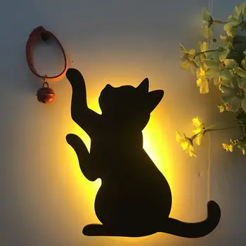 Battery Powered Creative 3D Cat LED Night Light Voice Control Cat Projection Wall Night Light for Kids Bedroom Stairs Home Decor
Battery Powered Creative 3D Cat LED Night Light Voice Control Cat Projection Wall Night Light for Kids Bedroom Stairs Home Decor