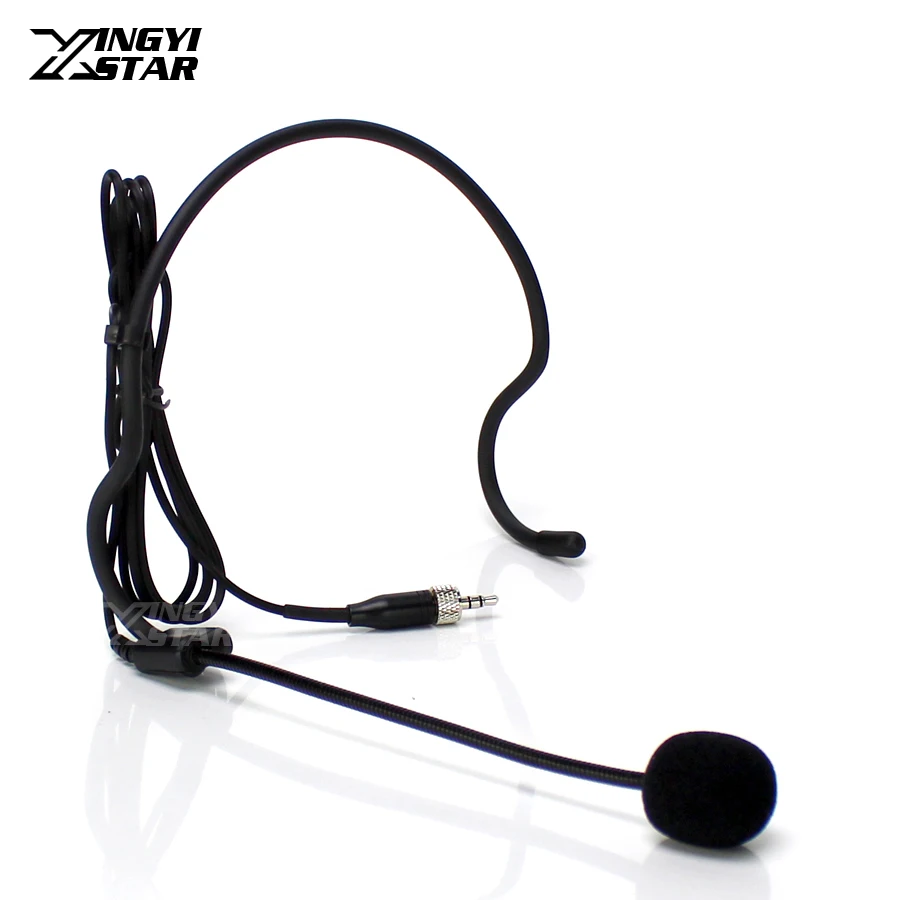 3.5mm Jack Stereo Screw Lock Condenser Headworn Mic Headset Microphone For Wireless Bodypack Transmitter EW100 EW300 EW500 G3 G2
3.5mm Jack Stereo Screw Lock Condenser Headworn Mic Headset Microphone For Wireless Bodypack Transmitter EW100 EW300 EW500 G3 G2