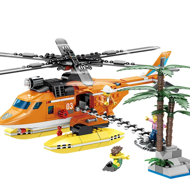 KAZI City Arctic Expedition 2 in 1 Air Rescue Helicopter Armee Building Blocks Sets Bricks Model Kid Compatible Creator
KAZI City Arctic Expedition 2 in 1 Air Rescue Helicopter Armee Building Blocks Sets Bricks Model Kid Compatible Creator