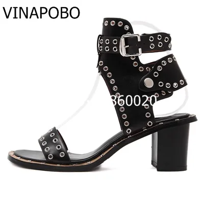Vinapobo Cheap Casual Top Quality Street Style Buckle Strap Gladiator Sandals Stud Rivets Open Toe Women Rome Sandals Lady Heel
Vinapobo Cheap Casual Top Quality Street Style Buckle Strap Gladiator Sandals Stud Rivets Open Toe Women Rome Sandals Lady Heel