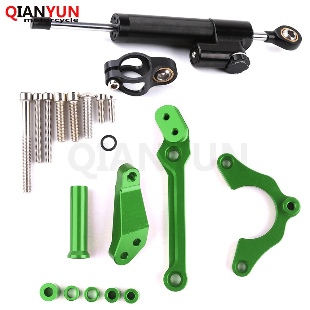 CNC Aluminum Adjustable Motorcycles Steering Stabilize Damper Bracket Mount Kit For kawasaki Z900 2017 2018 17 18 Z 900
CNC Aluminum Adjustable Motorcycles Steering Stabilize Damper Bracket Mount Kit For kawasaki Z900 2017 2018 17 18 Z 900