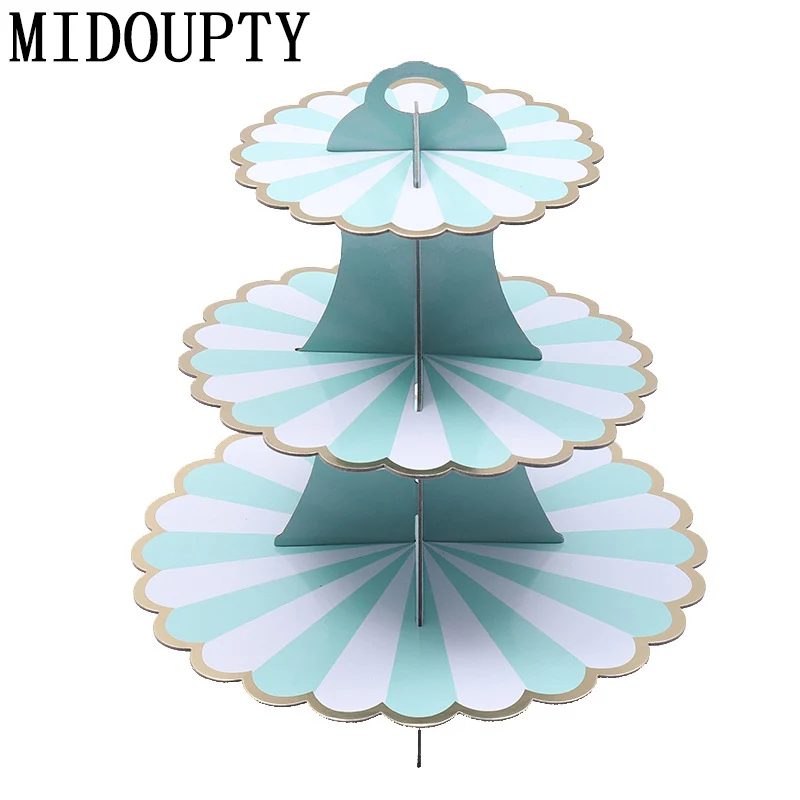3 Tier Cake Holder Cupcake Stand Wedding Decorations Dinner Cardboard Cake Stand Green Baby Shower Birthday Party Decor Supplies
3 Tier Cake Holder Cupcake Stand Wedding Decorations Dinner Cardboard Cake Stand Green Baby Shower Birthday Party Decor Supplies