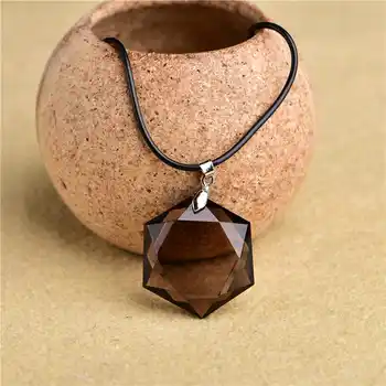 Drop shipping Smoky quartz pendant necklace Crystal star of pendant Lucky Love Crystal Jewelry With Free Rope
Drop shipping Smoky quartz pendant necklace Crystal star of pendant Lucky Love Crystal Jewelry With Free Rope