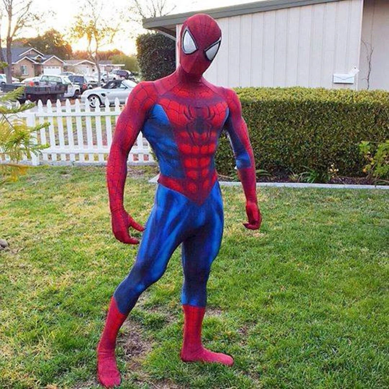 Men's And Women's Extraordinary Spiderman Tights Cosplay Anime Conjoined Tights Cosplay Show All-inclusive Clothes
Men's And Women's Extraordinary Spiderman Tights Cosplay Anime Conjoined Tights Cosplay Show All-inclusive Clothes