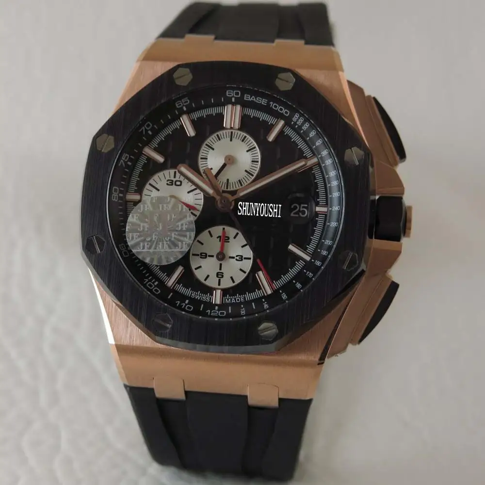 WG06207 Mens Watches Top Brand Runway Luxury European Design Automatic Mechanical Watch