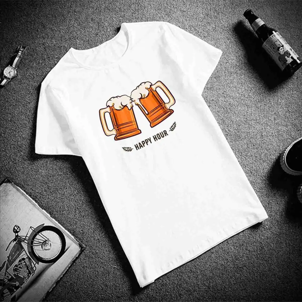 Fashion Short Sleeve T Shirt Men Beer Simpson Text Art Printed Model Tops Tee Men Casual O Neck T-Shirt Unisex Couple TShirt
Fashion Short Sleeve T Shirt Men Beer Simpson Text Art Printed Model Tops Tee Men Casual O Neck T-Shirt Unisex Couple TShirt