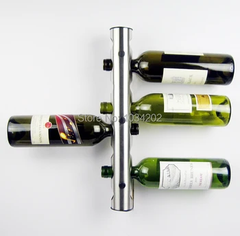 10Pcs/lot Stainless Steel Wine Rack Bar Wall Mounted Kitchen Holder 8 Bottles DHL Fedex Free Shipping
10Pcs/lot Stainless Steel Wine Rack Bar Wall Mounted Kitchen Holder 8 Bottles DHL Fedex Free Shipping