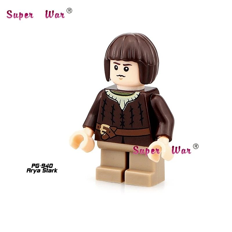 Single Sale superhero marvel Game of Thrones Arya building blocks action sets model bricks toys for children
Single Sale superhero marvel Game of Thrones Arya building blocks action sets model bricks toys for children