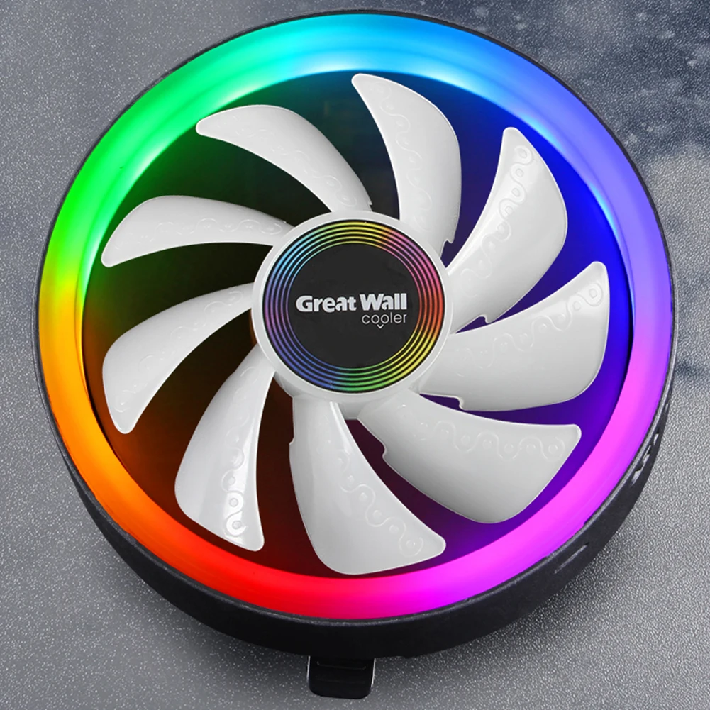 12V RGB Desktop Multifunctional CPU Cooler Quiet PC Computer Cooling Fan Integrated Water Colorful Lights For Intel For AMD
12V RGB Desktop Multifunctional CPU Cooler Quiet PC Computer Cooling Fan Integrated Water Colorful Lights For Intel For AMD