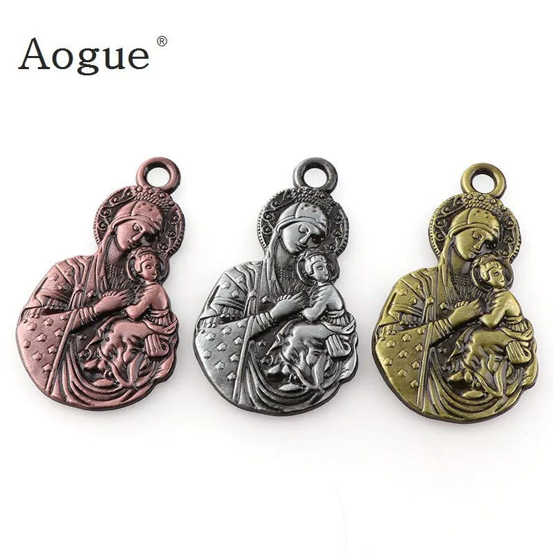 3 Colors Small Lady of Perpetual Help Medals Charms Pendants For Key chain Religious Figure Accessories
3 Colors Small Lady of Perpetual Help Medals Charms Pendants For Key chain Religious Figure Accessories