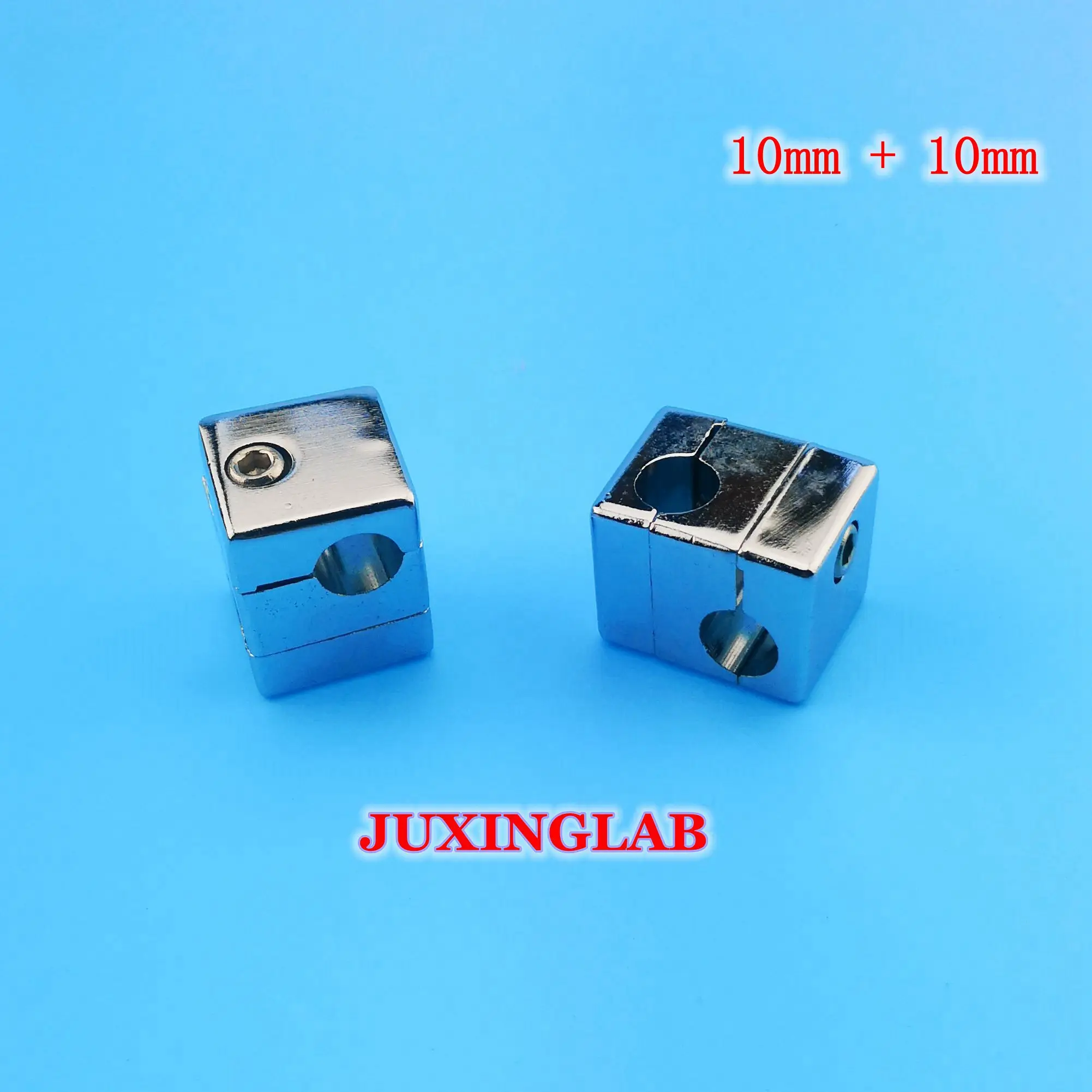 Double Clamp Crosshead For Rod 10mm Aluminium or Zinc Alloy Ni/Cr Plated, For Fixing Perpendicular Structures
Double Clamp Crosshead For Rod 10mm Aluminium or Zinc Alloy Ni/Cr Plated, For Fixing Perpendicular Structures