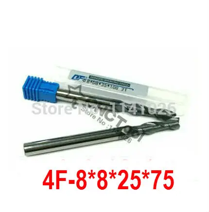 4F-8*8*25*75, 4 флейты, длинные твердосплавные концевые фрезы, фреза, токарный станок с ЧПУ, фрезы для резки металла
4F-8*8*25*75, 4 флейты, длинные твердосплавные концевые фрезы, фреза, токарный станок с ЧПУ, фрезы для резки металла