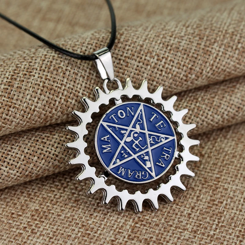 Black Butler Alloy Pentacle Pentagram Pendant Charm Necklace Ciel Sebastian Deed Rotatable Necklaces High Quality Gift For Fans
Black Butler Alloy Pentacle Pentagram Pendant Charm Necklace Ciel Sebastian Deed Rotatable Necklaces High Quality Gift For Fans