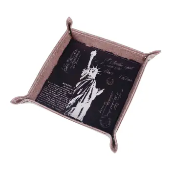 LINKWELL Black New York Statue of Liberty USA America PU Leather Mens Catchall Change Key Wallet Coin Box Storage Tray Valet
LINKWELL Black New York Statue of Liberty USA America PU Leather Mens Catchall Change Key Wallet Coin Box Storage Tray Valet