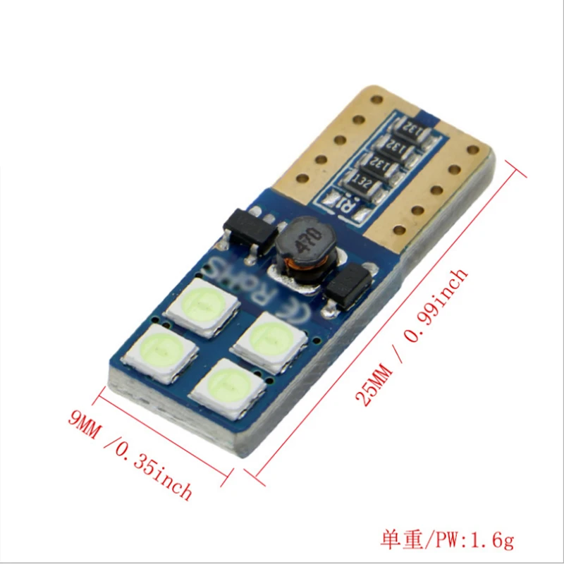 T10 3030 8 led car light 3