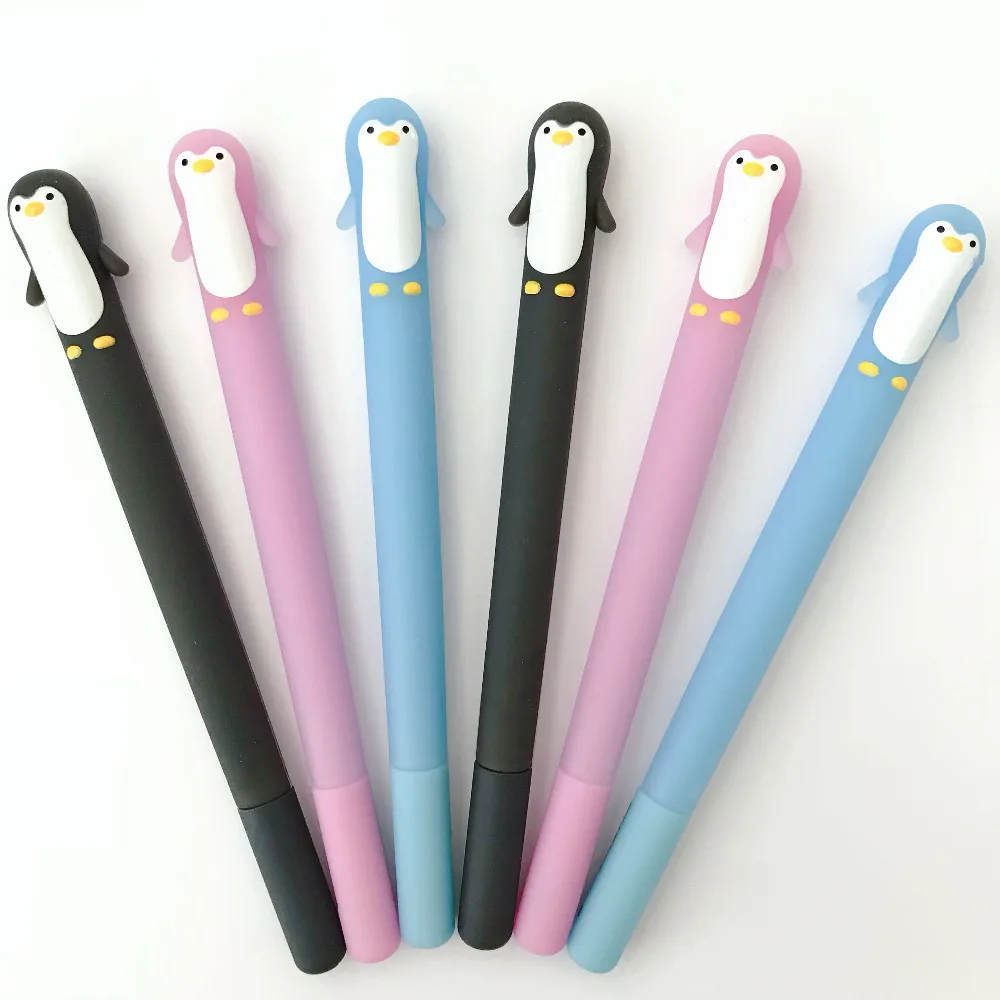 MIRUI Cute Penguin Silicone Gel Pen Rollerball Pen School Office Supply Student Stationery Writing Signing Tool Black Ink 0.5mm
MIRUI Cute Penguin Silicone Gel Pen Rollerball Pen School Office Supply Student Stationery Writing Signing Tool Black Ink 0.5mm