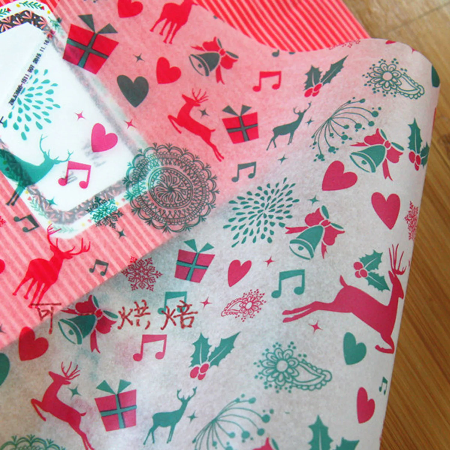 Behogar 50 Sheets Oilproof Candy Cookies Chocolate Nougat Wrapping Packaging Paper Wrappers for Christmas Party Birthday Holiday
Behogar 50 Sheets Oilproof Candy Cookies Chocolate Nougat Wrapping Packaging Paper Wrappers for Christmas Party Birthday Holiday