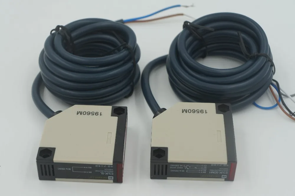 Photoelectric switch E3JK-5DM1 E3JK-5L (one couple) DC infrared sensor switch transducer Bijection reflection 
Photoelectric switch E3JK-5DM1 E3JK-5L (one couple) DC infrared sensor switch transducer Bijection reflection