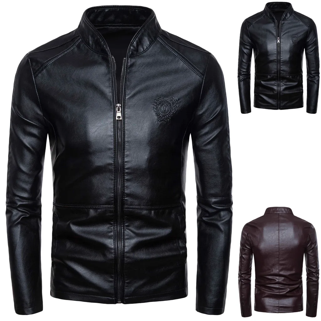 Autumn Mens Bomber Jackets Casual Male Outwear Men's Autumn Winter New Retro Solid Collar Jacket Pure Long Sleeved Coat M-4XL
Autumn Mens Bomber Jackets Casual Male Outwear Men's Autumn Winter New Retro Solid Collar Jacket Pure Long Sleeved Coat M-4XL