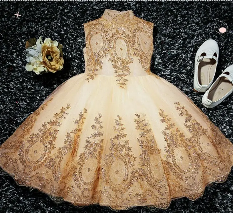 Gold Sequin Lace Baby Girl Dress Toddler Girl Christening Dress Sleeveless Infant 1 Year Birthday Baptism Dress Princess Costume
Gold Sequin Lace Baby Girl Dress Toddler Girl Christening Dress Sleeveless Infant 1 Year Birthday Baptism Dress Princess Costume