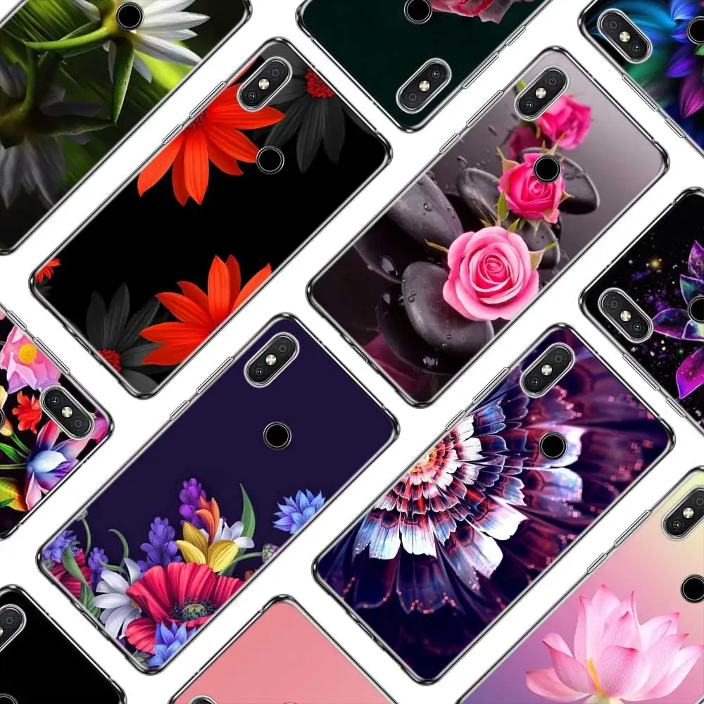 Transparent Soft Silicone Phone Case Mandala rose Lotus Flower for Xiaomi A1 A2 8 F1 Redmi S2 Note 4X 5 6 5A 6A Pro Lite Plus 
Transparent Soft Silicone Phone Case Mandala rose Lotus Flower for Xiaomi A1 A2 8 F1 Redmi S2 Note 4X 5 6 5A 6A Pro Lite Plus