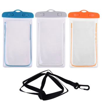 Swimming Bags Waterproof Bag With Sealed Luminous Underwater Pouch Phone Case For all Models 3.5-6 inch
Swimming Bags Waterproof Bag With Sealed Luminous Underwater Pouch Phone Case For all Models 3.5-6 inch