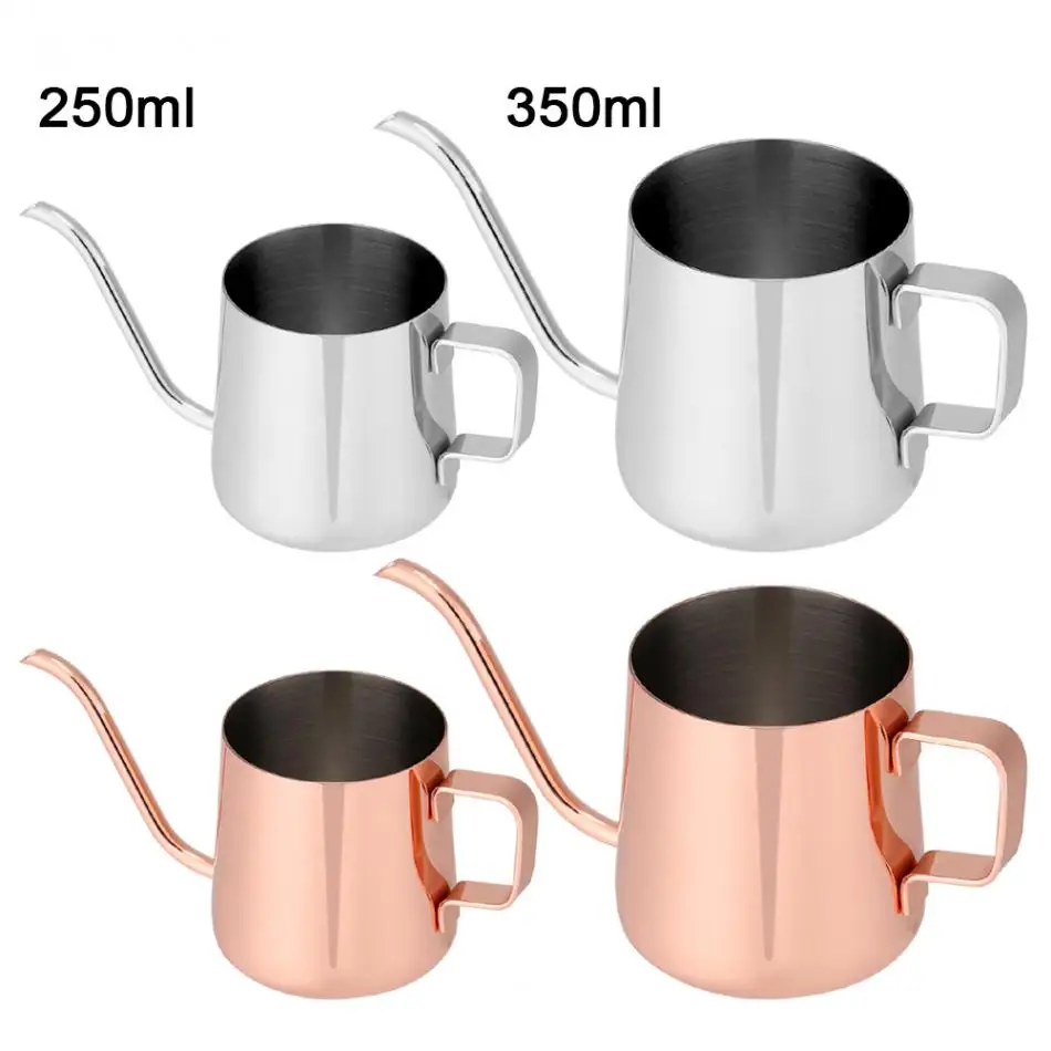 250ml/350ml Stainless Steel Teapot Drip Coffee Pot Long Spout Kettle Cup Home Kitchen Tea Tool
250ml/350ml Stainless Steel Teapot Drip Coffee Pot Long Spout Kettle Cup Home Kitchen Tea Tool