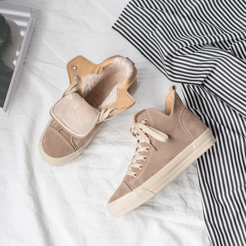 Women's Winter Sneakers Warm Plush Female Canvas Shoes 2019 Winter Woman Casual Lace up Sneakers Black Flat Shoes Sneaker
Women's Winter Sneakers Warm Plush Female Canvas Shoes 2019 Winter Woman Casual Lace up Sneakers Black Flat Shoes Sneaker
