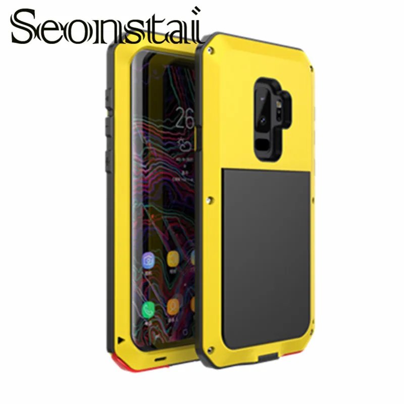 S9Shockproof Tough Hybrid Metal Anti Shock Heavy Duty Armor Case For Samsung S8 S9 Plus S7 S6 edge S5 Note8 5 4 Protective Cover 
S9Shockproof Tough Hybrid Metal Anti Shock Heavy Duty Armor Case For Samsung S8 S9 Plus S7 S6 edge S5 Note8 5 4 Protective Cover